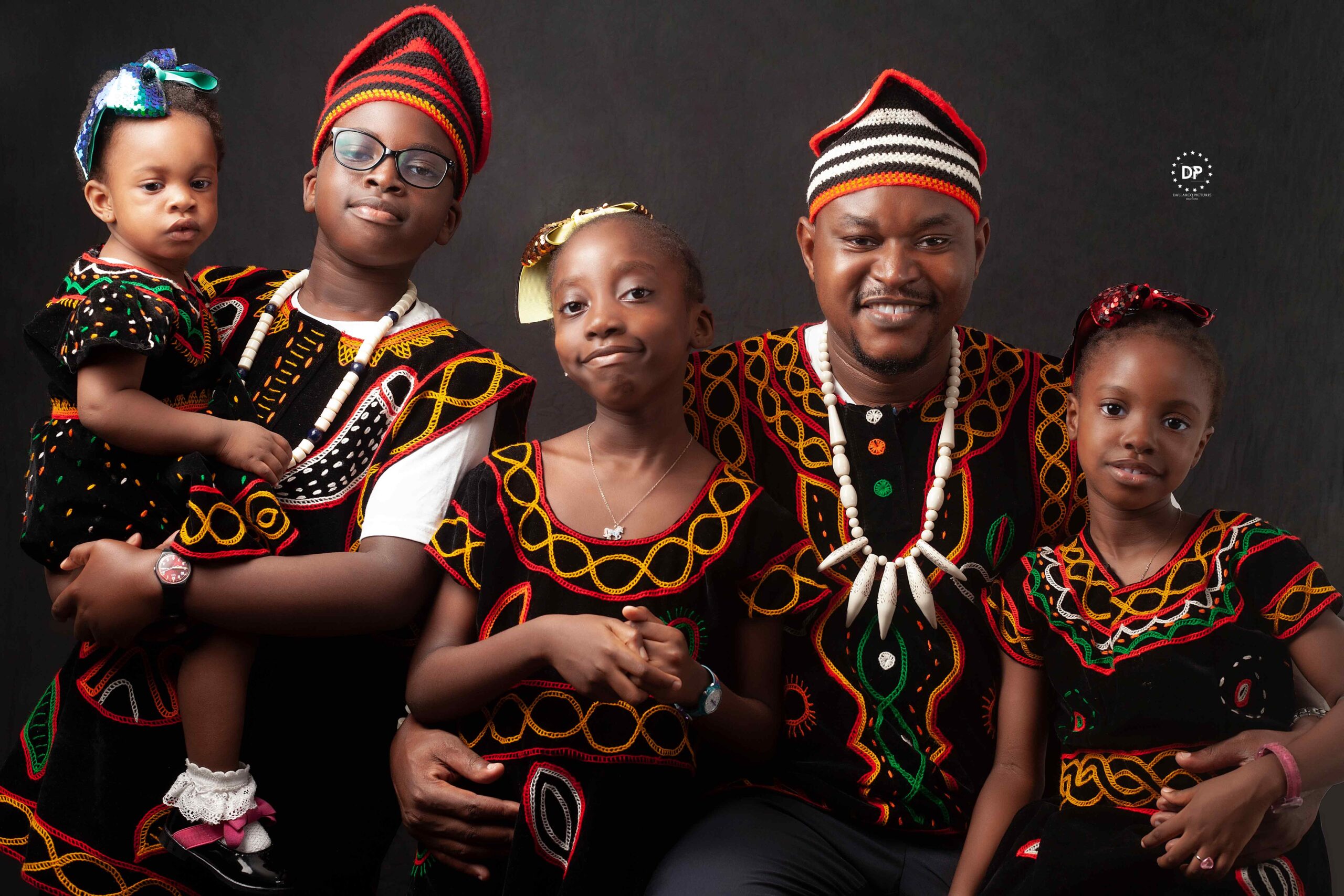 Family photography in Cameroon